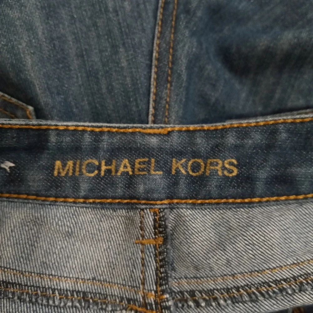 Michael Kors Womens 4P‎ Skinny Jeans Medium Wash Blue Denim Petite Mid Rise